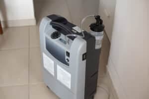 Difference between home oxygen and a portable oxygen concentrator