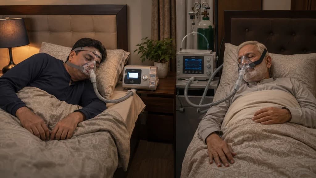 CPAP vs BiPAP in Pakistan: which machine do you actually need?