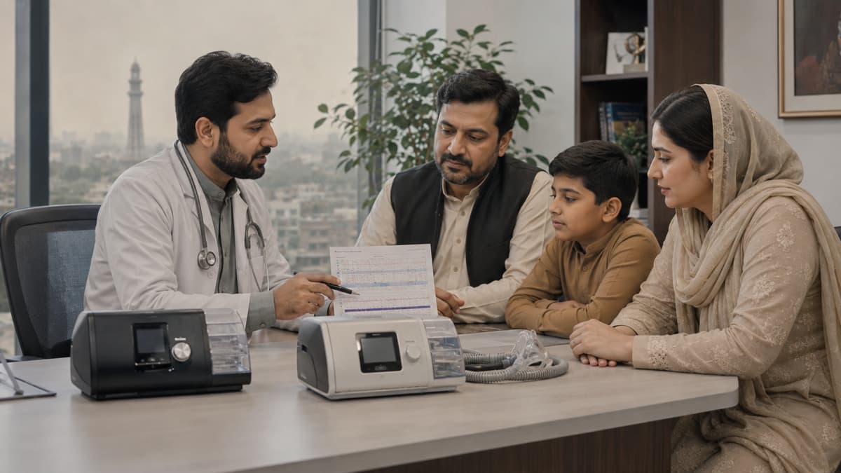 CPAP vs BiPAP in Pakistan: which machine do you actually need?